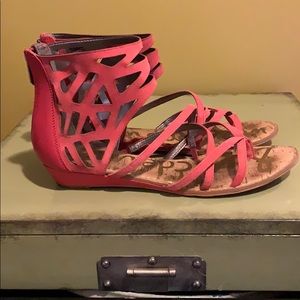 Sam Edelman coral sandal